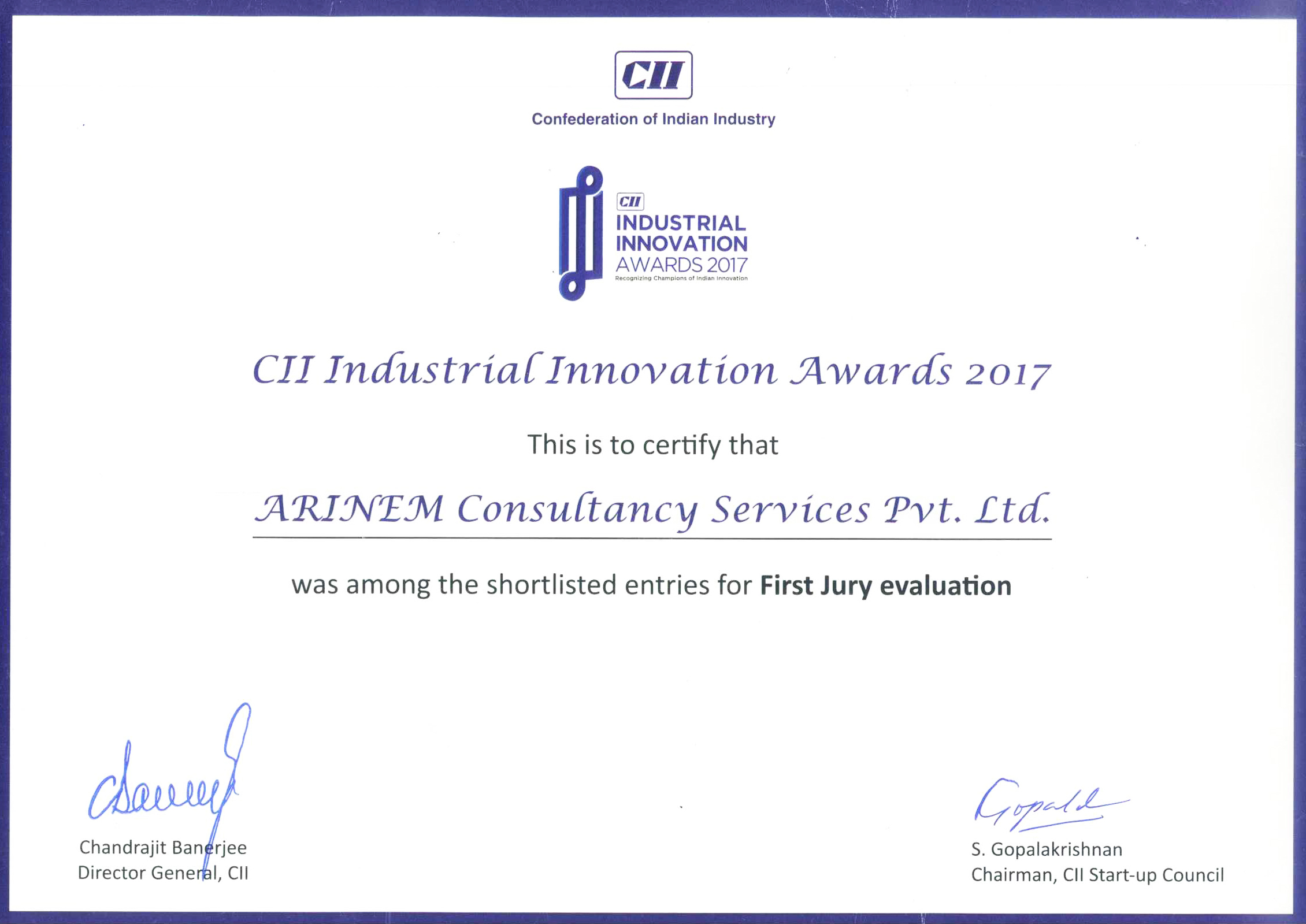 CII Industry Innovation